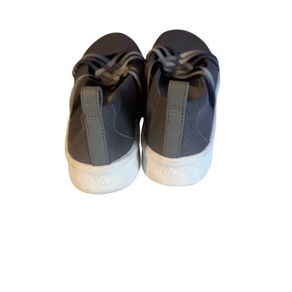 Clarks Cloud Steppers gray slip on comfort shoes size 8.5 M - Picture 2 of 6
